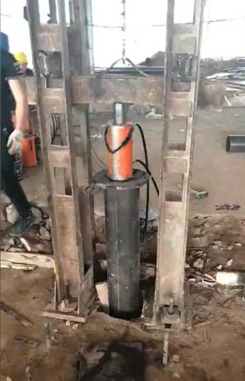 淮安涟水县钢管桩加固